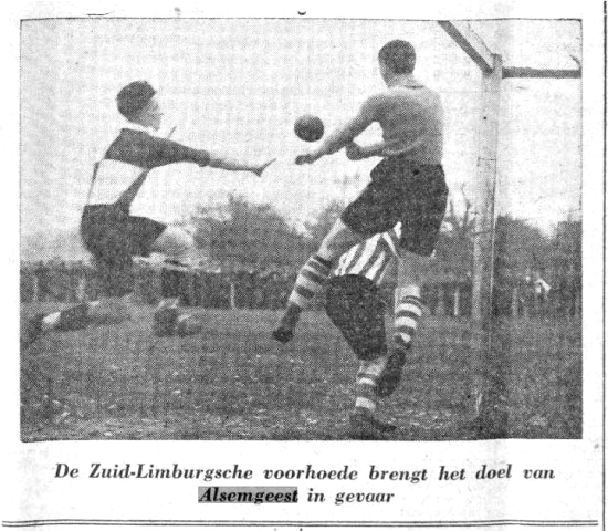 1934 De Tijd: Wim Alsemgeest in actie